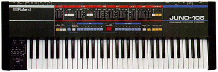 Roland Juno 106 polyphonic synthesiser
