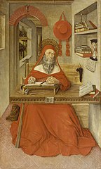 Antonio da Fabriano II - Saint Jerome in His Study