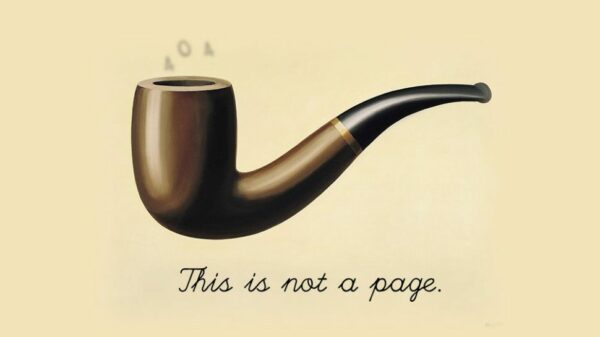 404 page of a pipe reading this is not a page