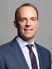 Dominic Rennie Raab supposedly Justice Minister and Deputy Prime Minister