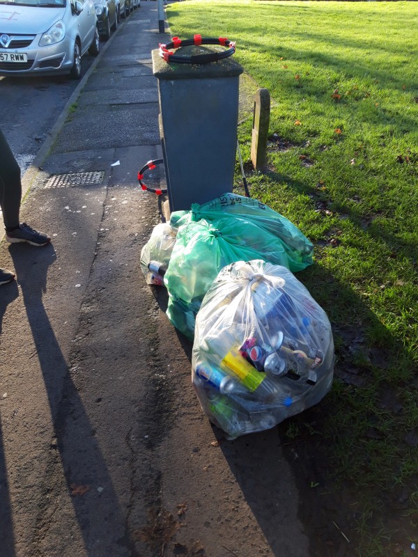 Some of the swag from the January litter pick