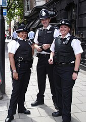 Three members of the Metropolitan Police