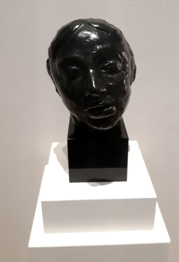 Plaster cast of Rodin's head of Gwen John